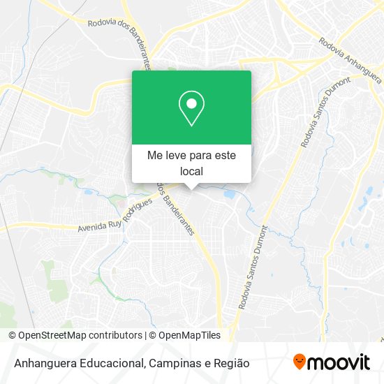Anhanguera Educacional mapa