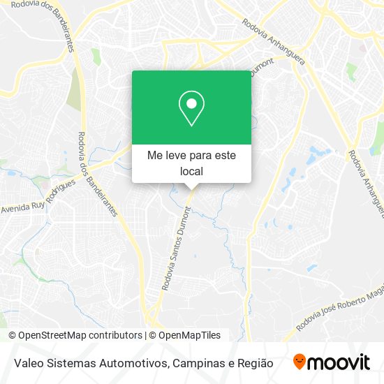 Valeo Sistemas Automotivos mapa