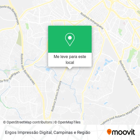 Ergos Impressão Digital mapa