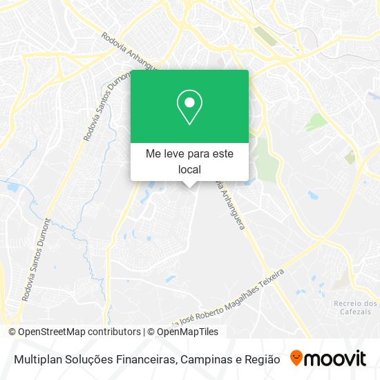 Multiplan Soluções Financeiras mapa