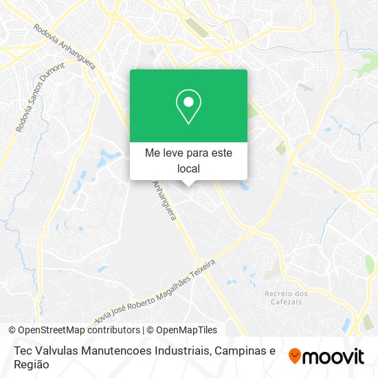 Tec Valvulas Manutencoes Industriais mapa