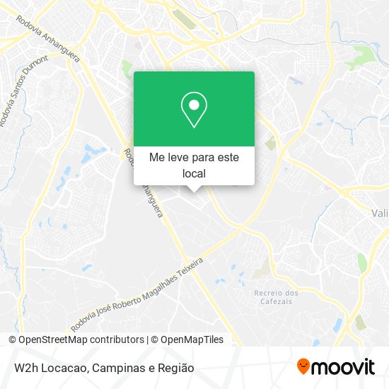 W2h Locacao mapa