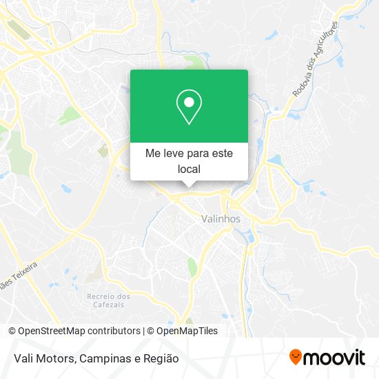 Vali Motors mapa