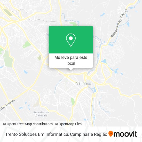 Trento Solucoes Em Informatica mapa