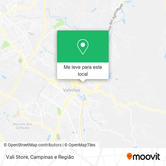 Vali Store mapa