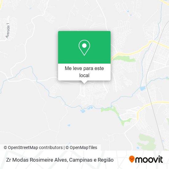 Zr Modas Rosimeire Alves mapa