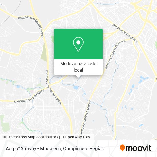 Acqio*Amway - Madalena mapa