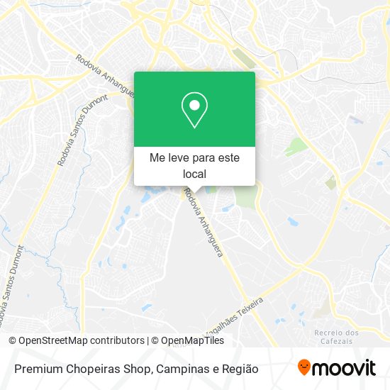 Premium Chopeiras Shop mapa