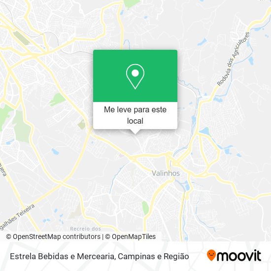 Estrela Bebidas e Mercearia mapa