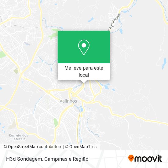 H3d Sondagem mapa