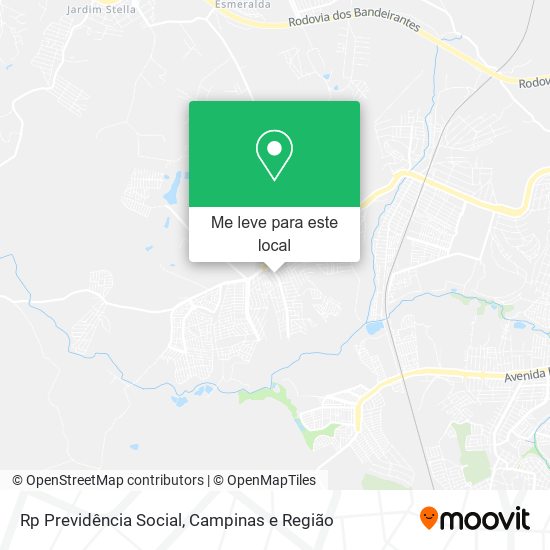 Rp Previdência Social mapa