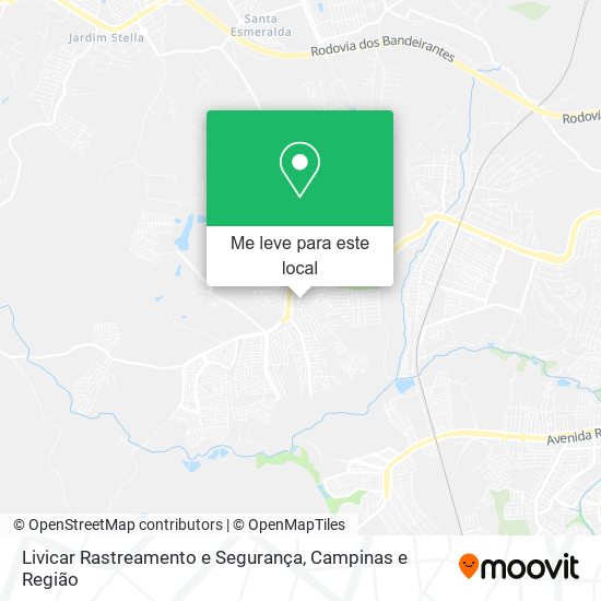 Livicar Rastreamento e Segurança mapa