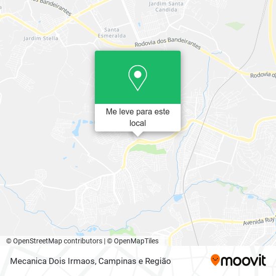 Mecanica Dois Irmaos mapa