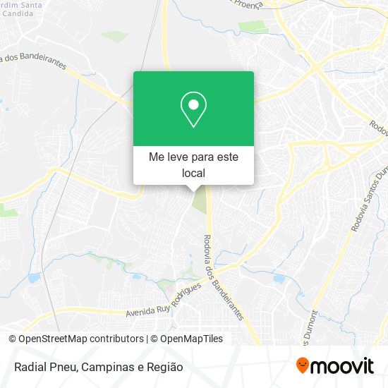 Radial Pneu mapa