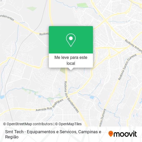 Smt Tech - Equipamentos e Servicos mapa