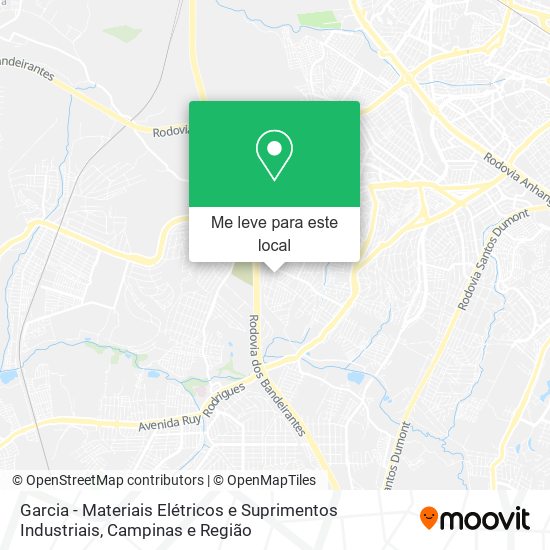 Garcia - Materiais Elétricos e Suprimentos Industriais mapa