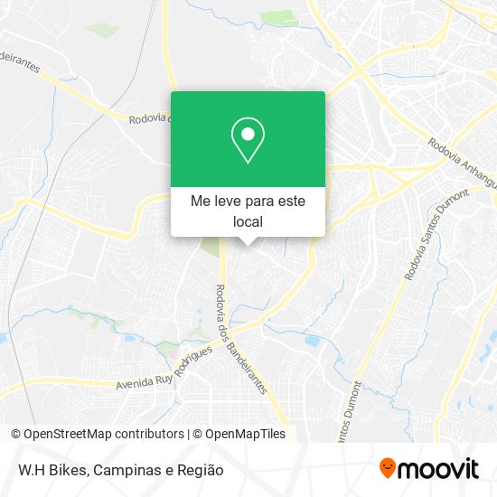 W.H Bikes mapa