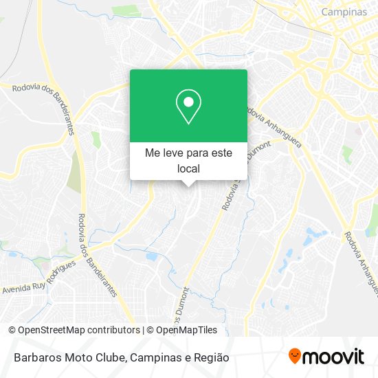 Barbaros Moto Clube mapa