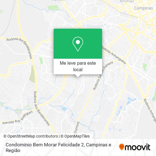 Condomínio Bem Morar Felicidade 2 mapa
