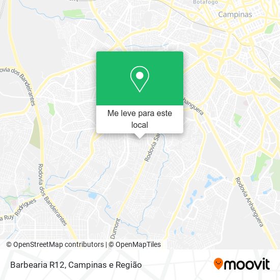 Barbearia R12 mapa