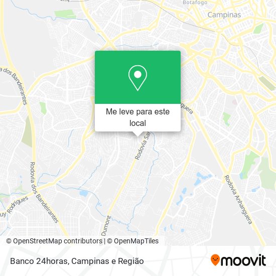 Banco 24horas mapa