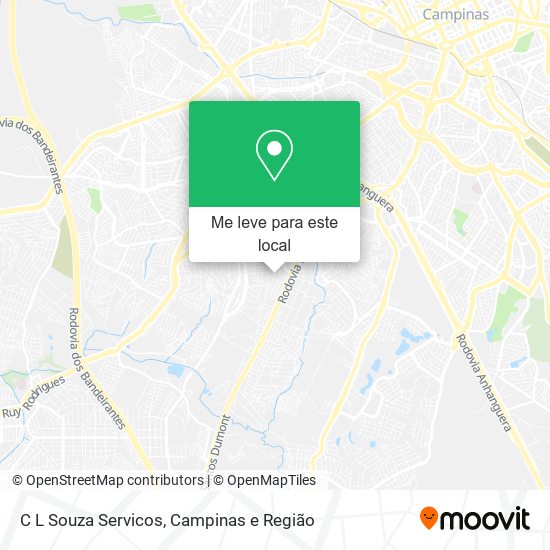 C L Souza Servicos mapa