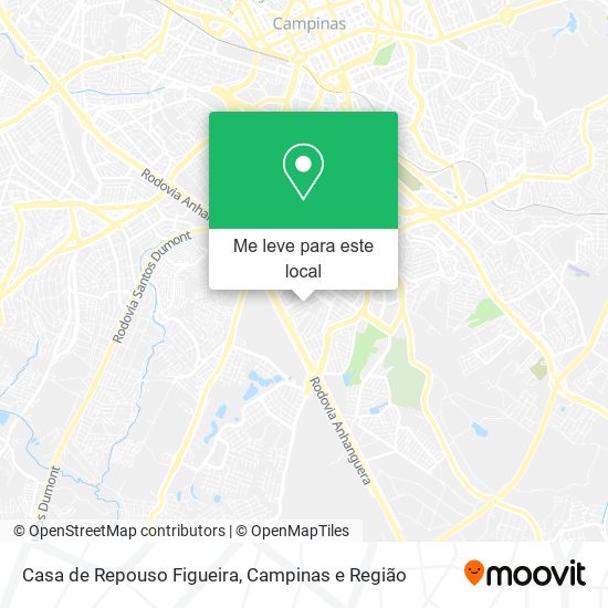 Casa de Repouso Figueira mapa