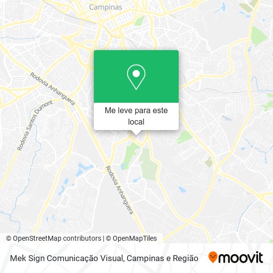 Mek Sign Comunicação Visual mapa