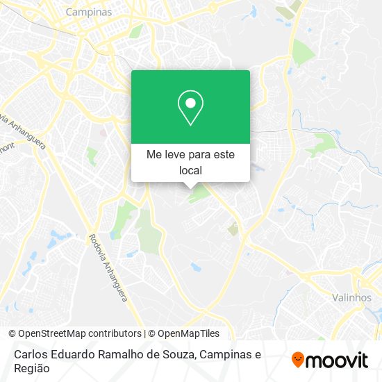 Carlos Eduardo Ramalho de Souza mapa