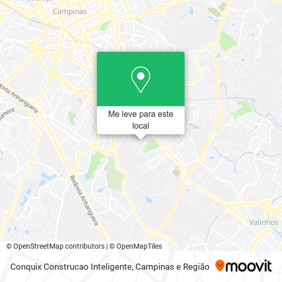 Conquix Construcao Inteligente mapa