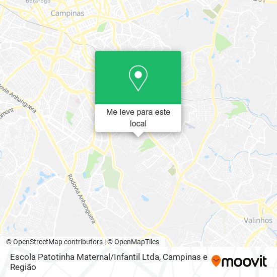 Escola Patotinha Maternal / Infantil Ltda mapa