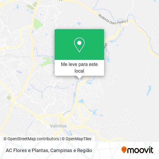AC Flores e Plantas mapa