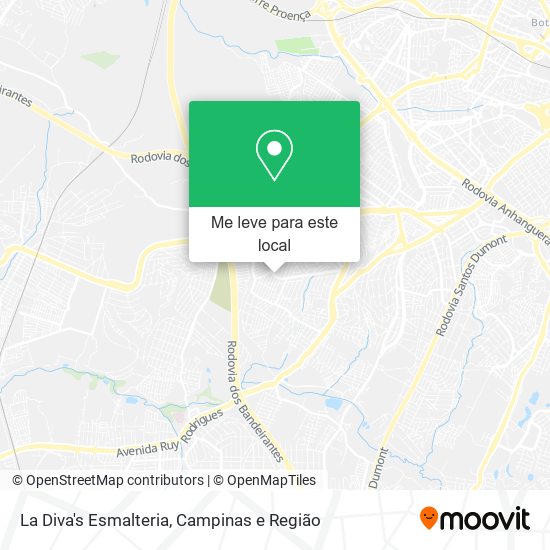 La Diva's Esmalteria mapa