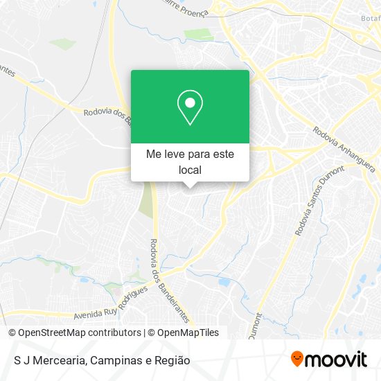 S J Mercearia mapa