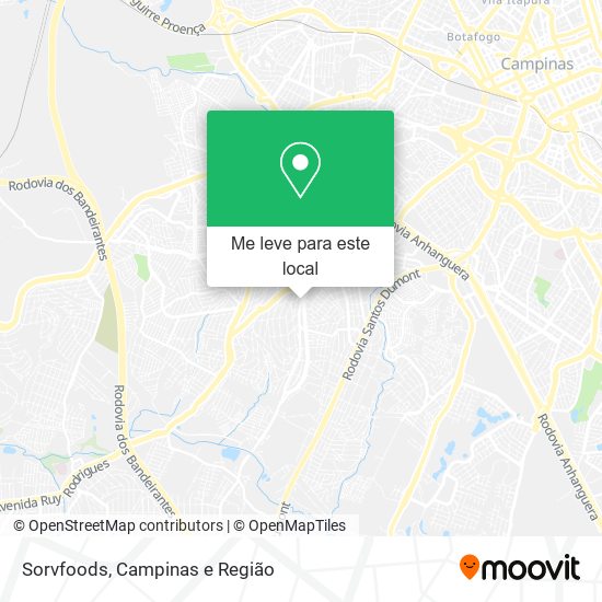 Sorvfoods mapa