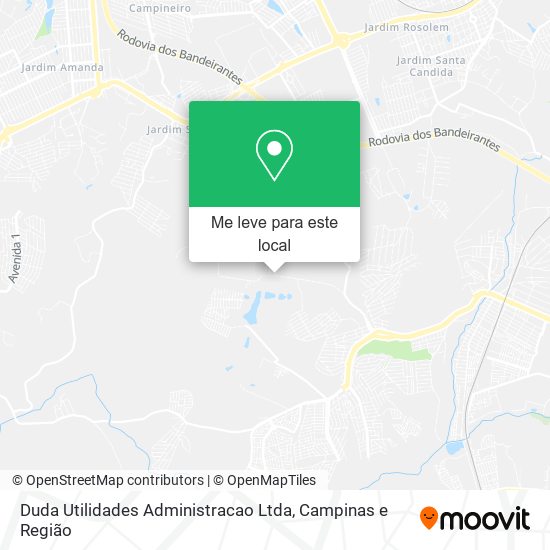 Duda Utilidades Administracao Ltda mapa