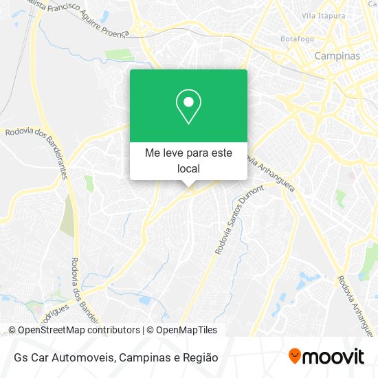 Gs Car Automoveis mapa