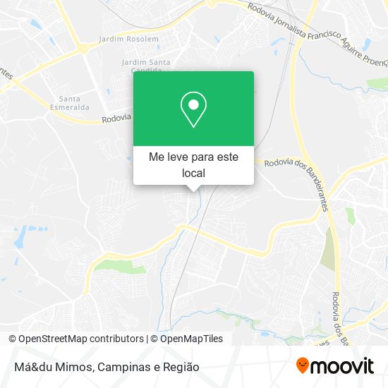 Má&du Mimos mapa