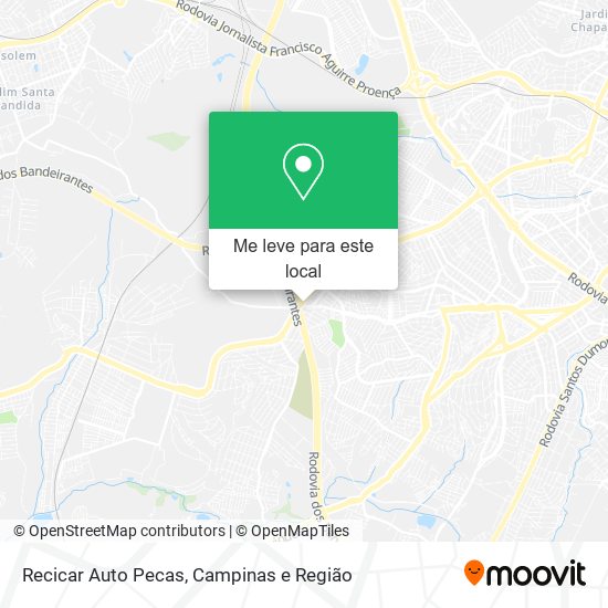Recicar Auto Pecas mapa