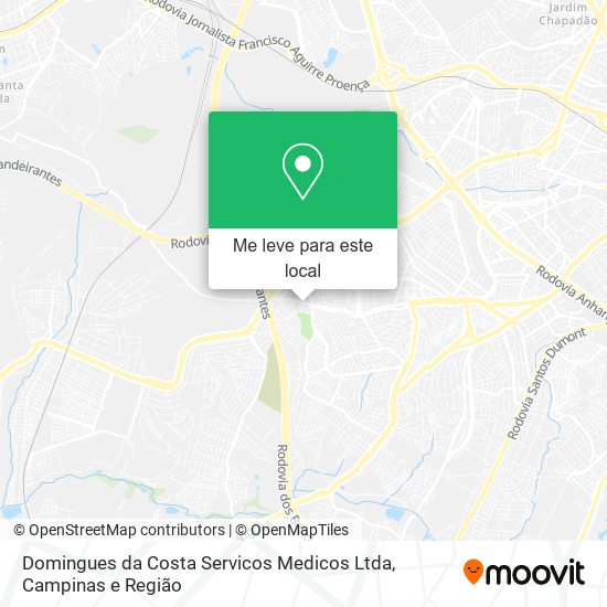 Domingues da Costa Servicos Medicos Ltda mapa