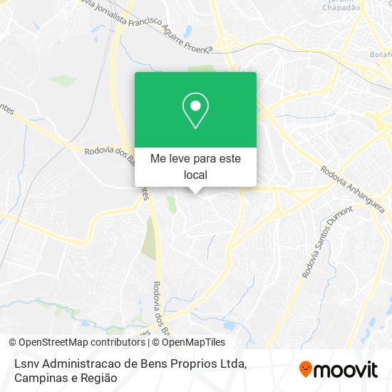 Lsnv Administracao de Bens Proprios Ltda mapa