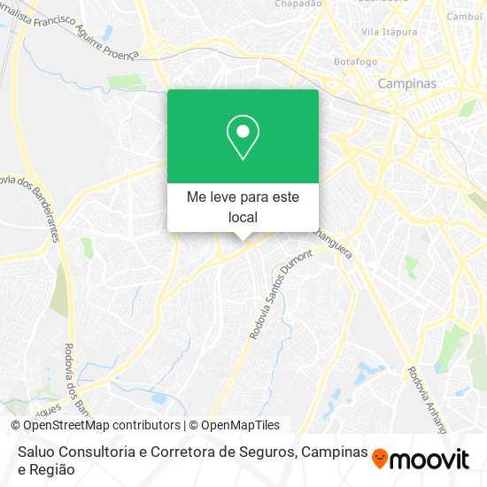 Saluo Consultoria e Corretora de Seguros mapa