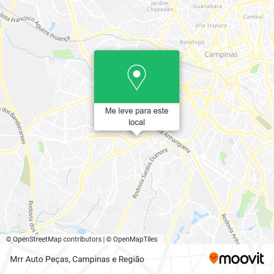 Mrr Auto Peças mapa