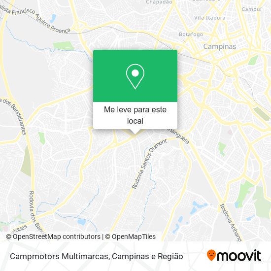 Campmotors Multimarcas mapa