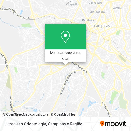 Ultraclean Odontologia mapa