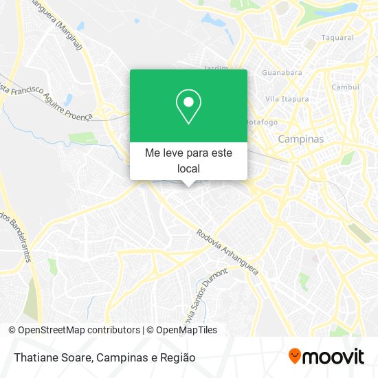 Thatiane Soare mapa