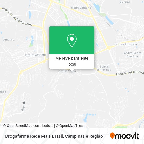 Drogafarma Rede Mais Brasil mapa
