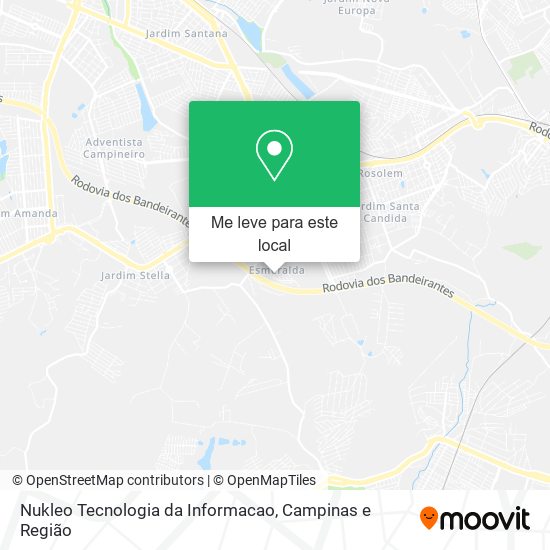 Nukleo Tecnologia da Informacao mapa