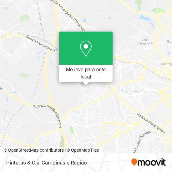 Pinturas & Cia mapa