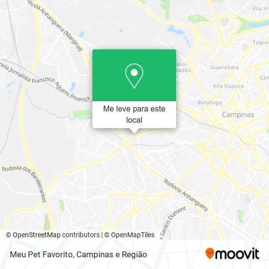 Meu Pet Favorito mapa